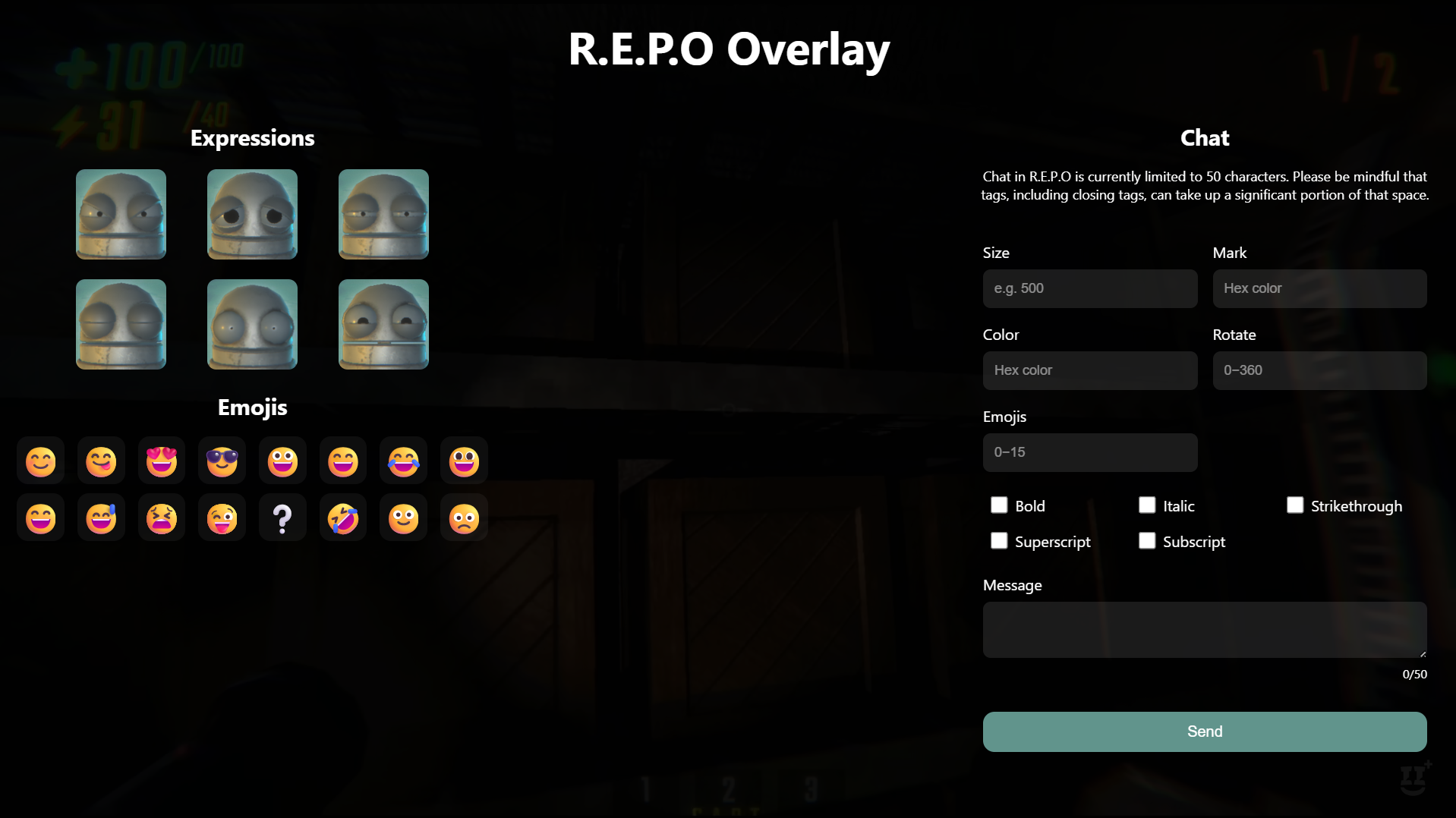 R.E.P.O Overlay preview